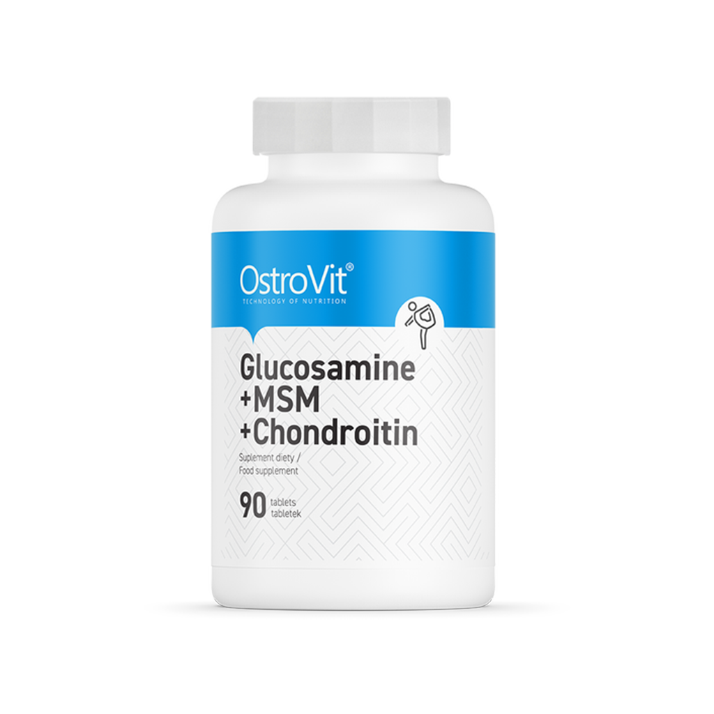 Glucosamin + MSM + Chondroitin (90 tabletter)