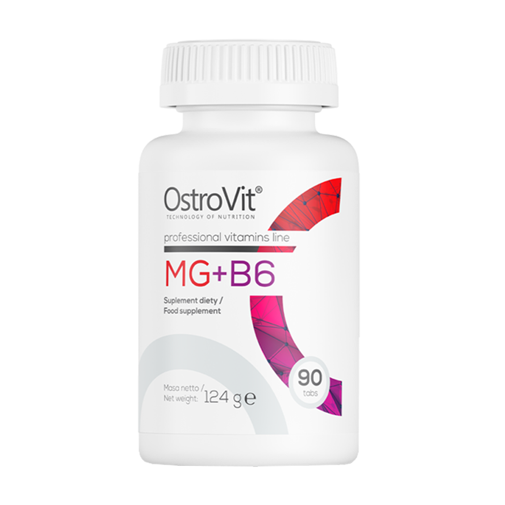 OstroVit Magnesium + B6 (90 tabletter)