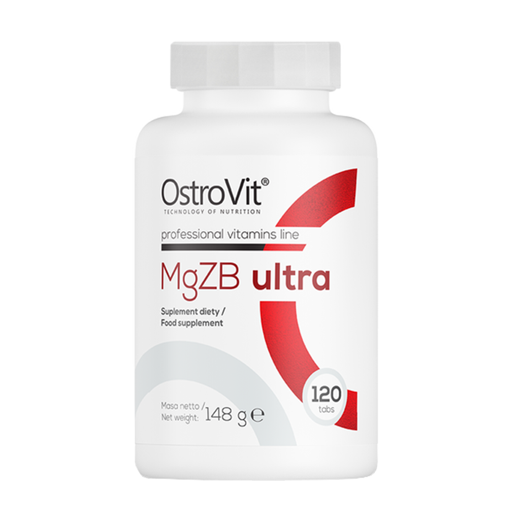 OstroVit Magnesium, Zink och Vitamin B6 (120 tabletter)