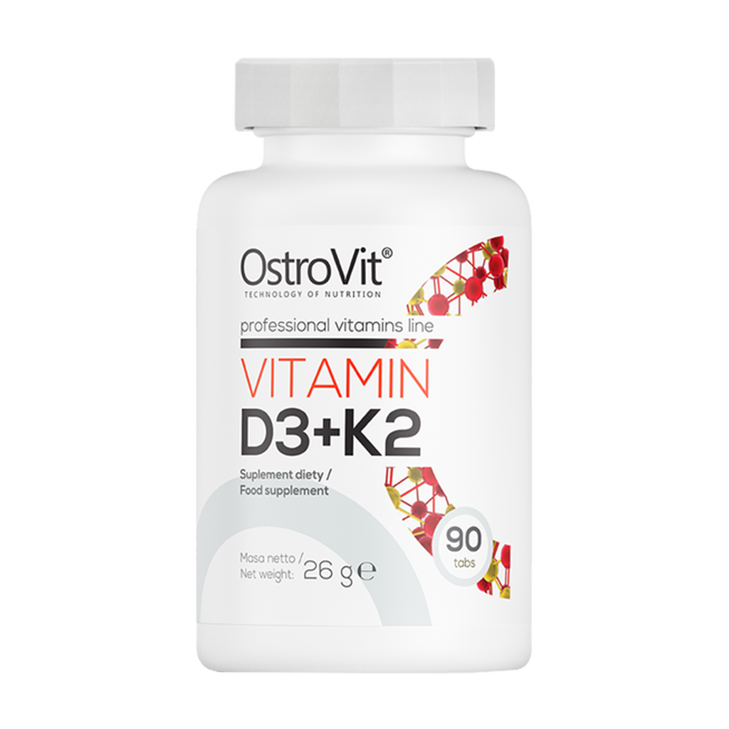 Vitamin D3 + K2 (90 tabletter)