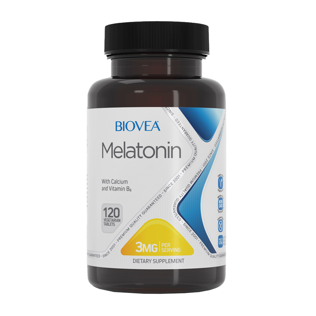 Biovea Melatonin 3 mg (120 tabletter)