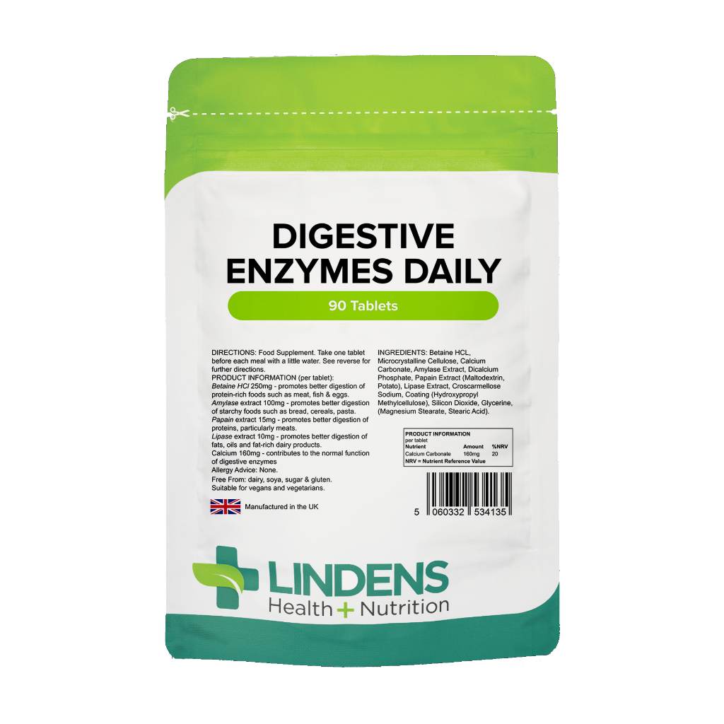 Daily Digestive Enzymes (90 tabletter)