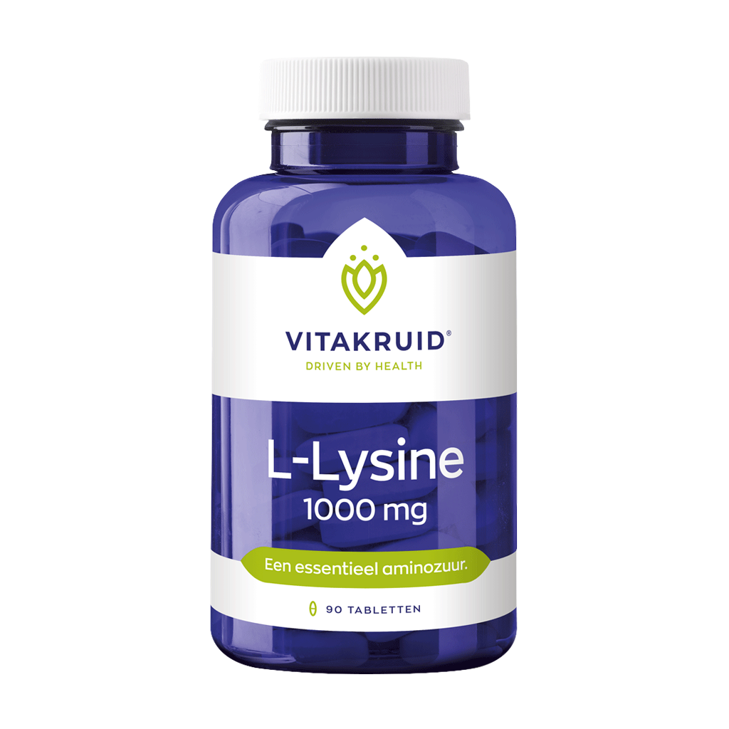 Vitakruid L-Lysin 1000 mg (90 tabletter)