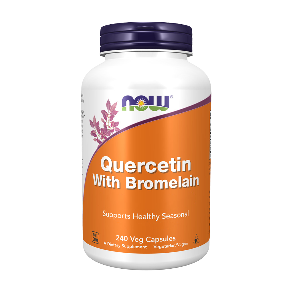 NOW Foods Quercetin med bromelain