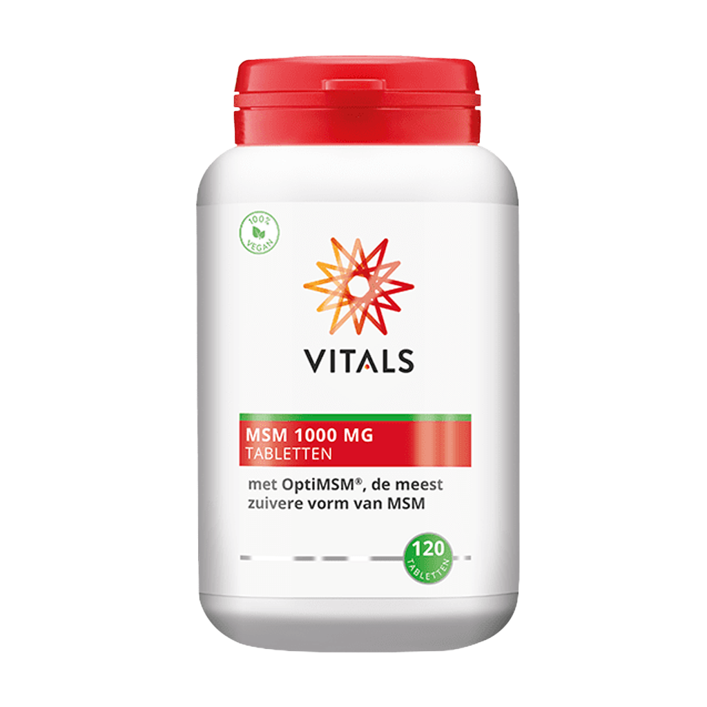 Vitals MSM 1000 mg (120 tabletter)