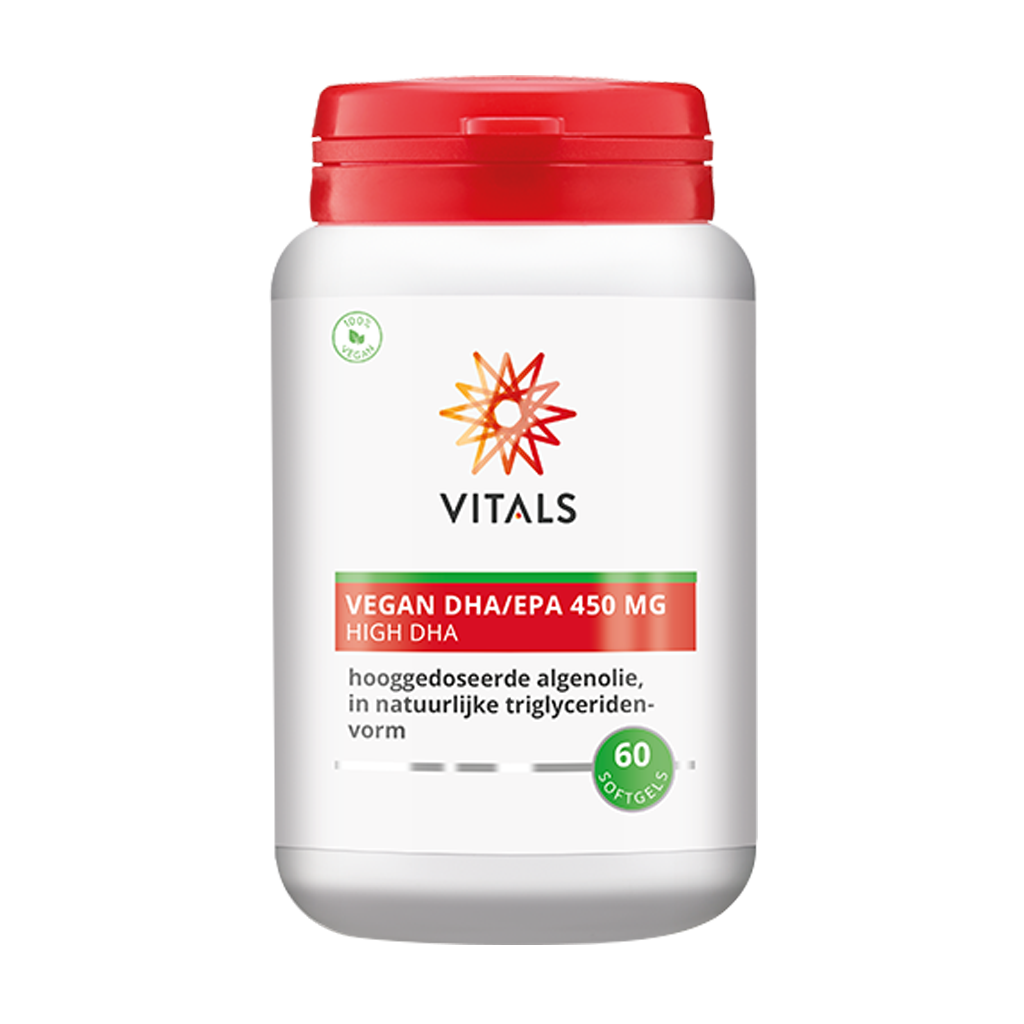 Vitals Vegansk DHA/EPA 450 mg (60 softgels)