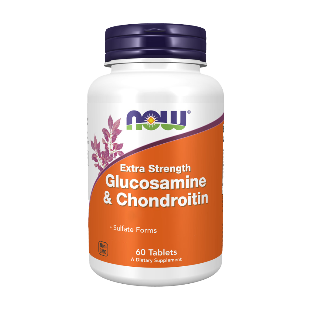 NOW Foods Glucosamin & Chondroitin Extra Styrka tabletter
