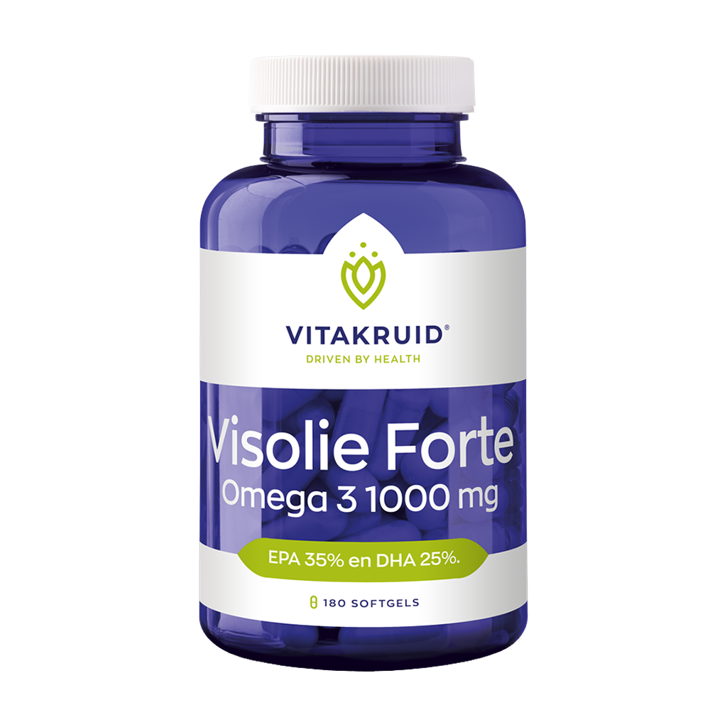 Vitakruid Fiskolja Forte 1000 mg EPA 35% DHA 25%
