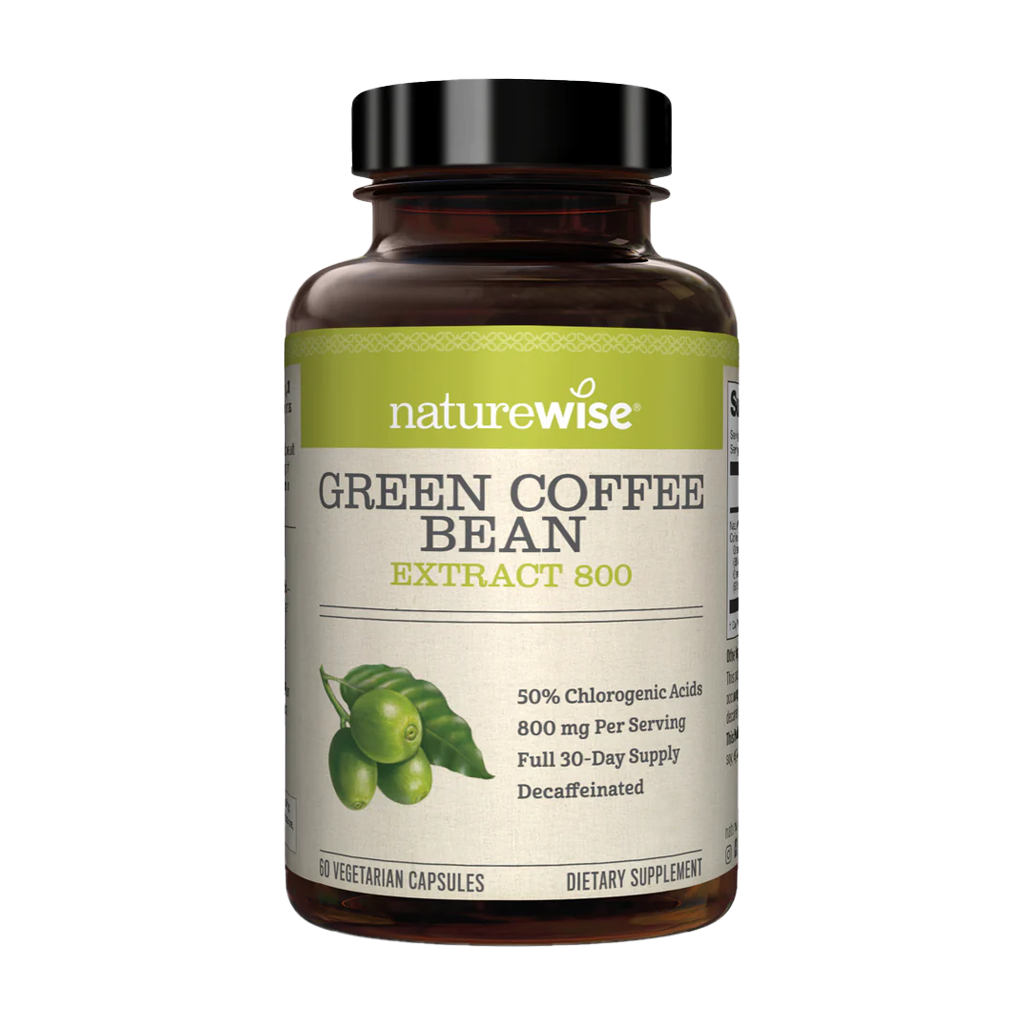 NatureWise Extrakt av gröna kaffebönor (60 kapslar)