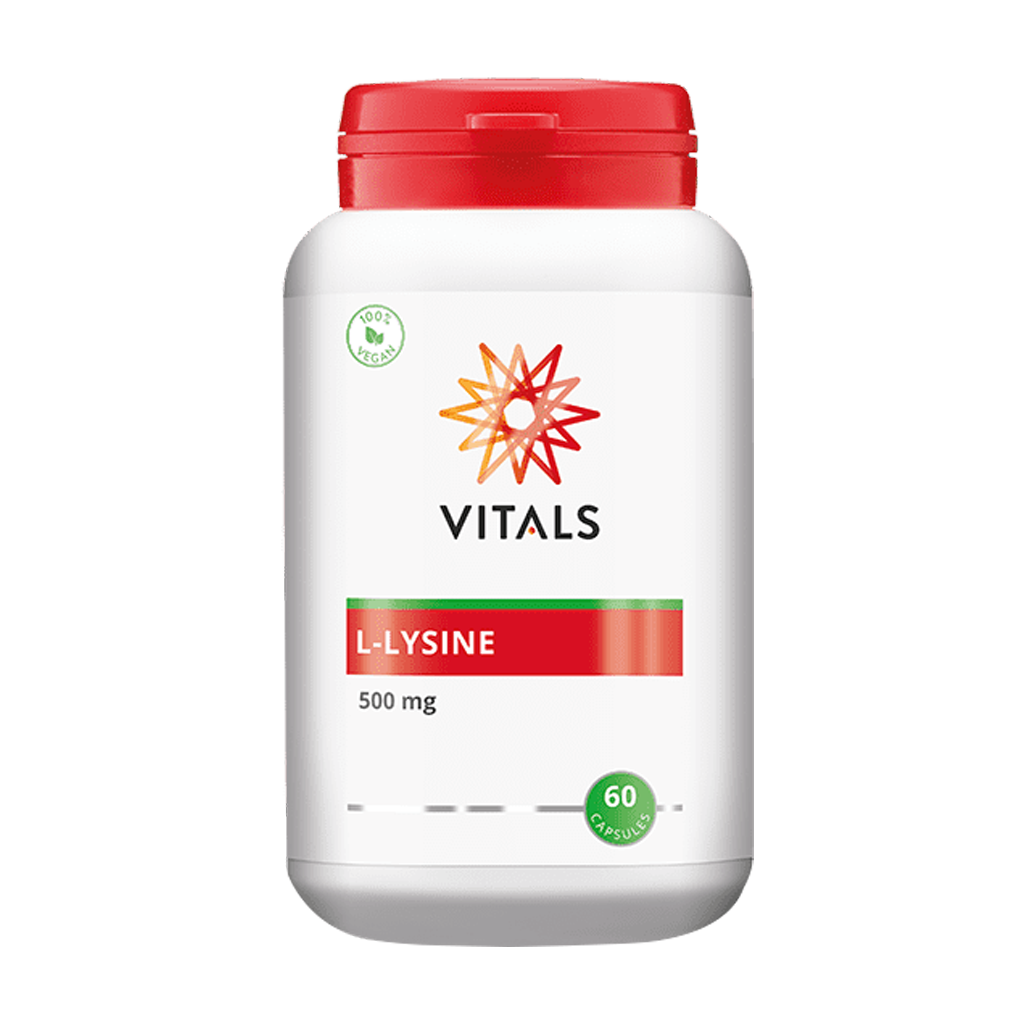 Vitals L-lysin 500 mg (60 kapslar)