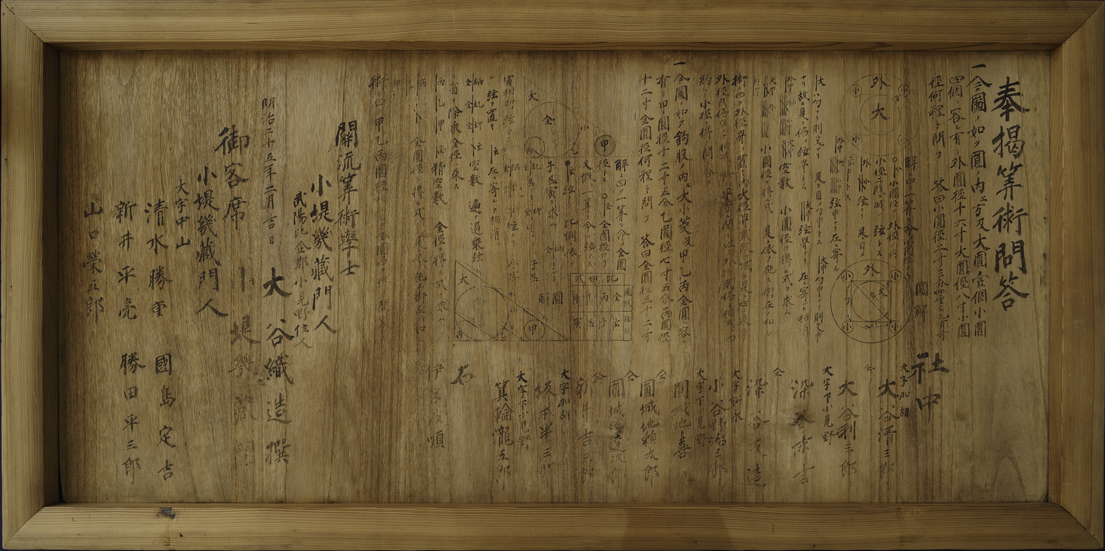算額アーカイブを翻刻