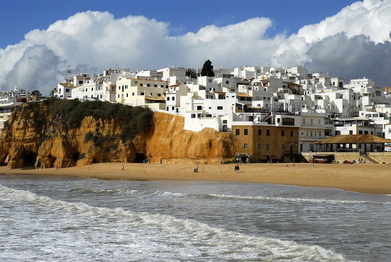 beach portugal white
