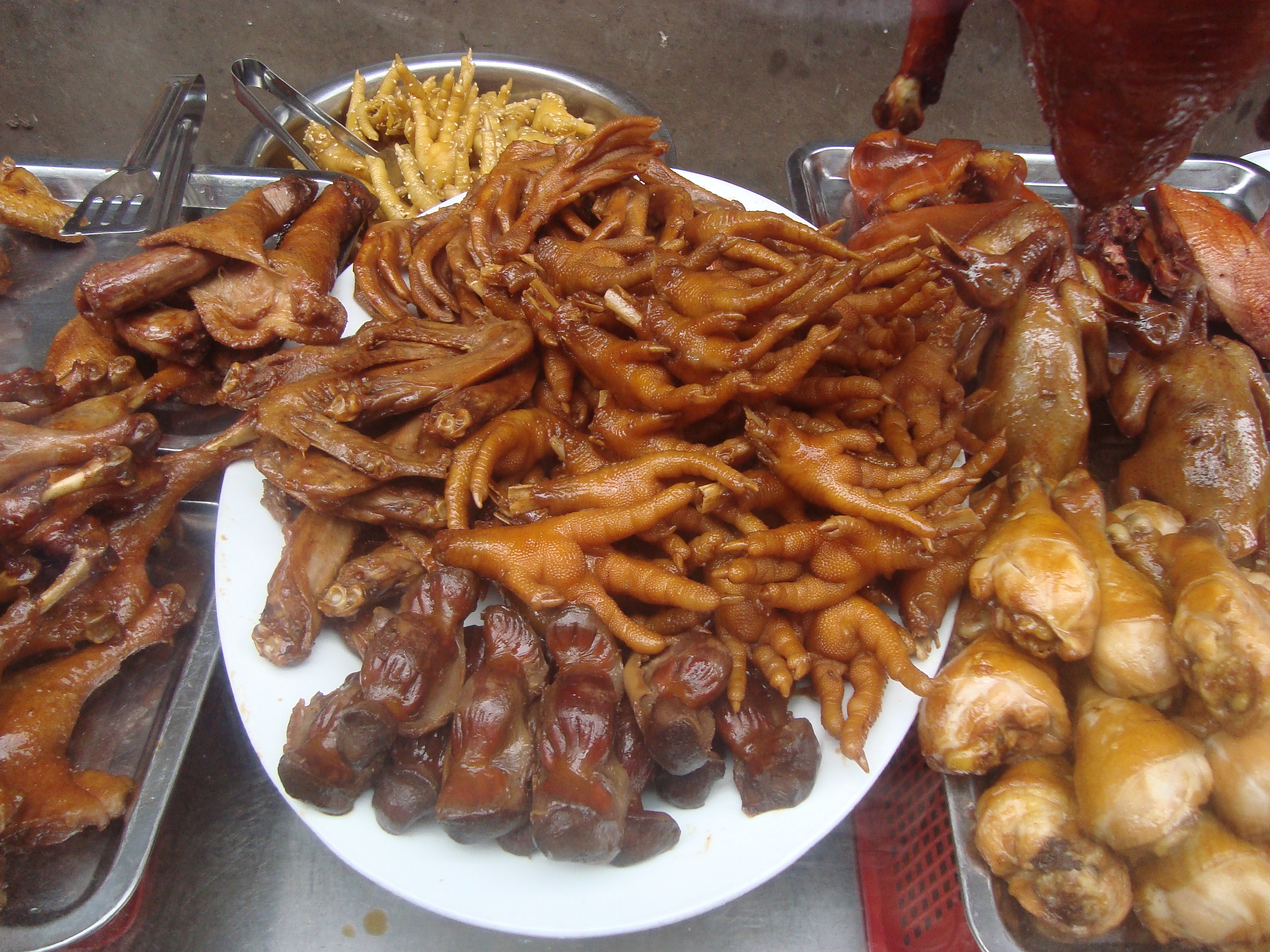 chicken feet