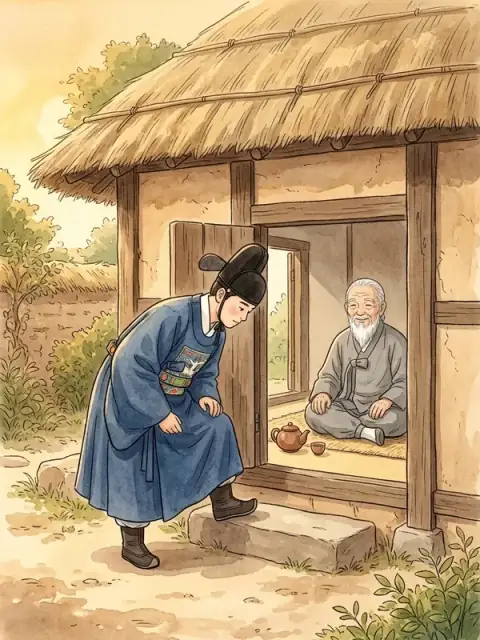 Maeng Sa-seong and the Low Door