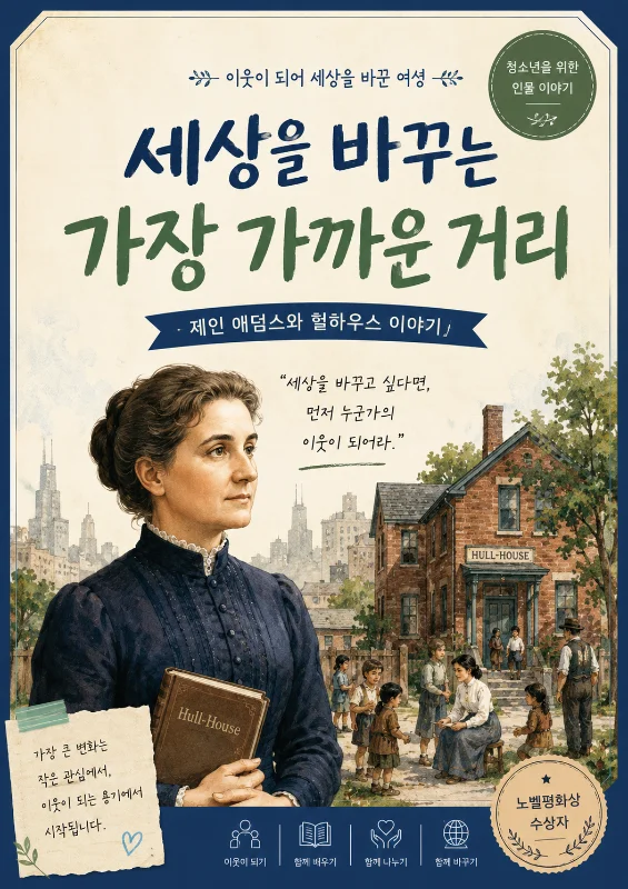 세상을 바꾸는 가장 가까운 거리 표지