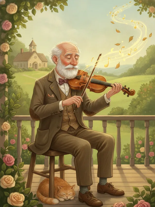 THE OLD SCHOOLMASTER'S FIDDLE.