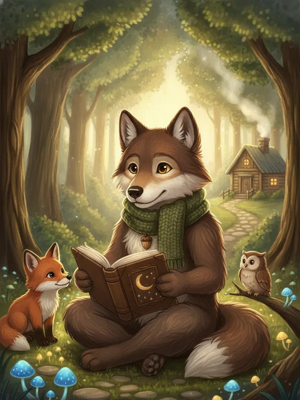 Brown Wolf