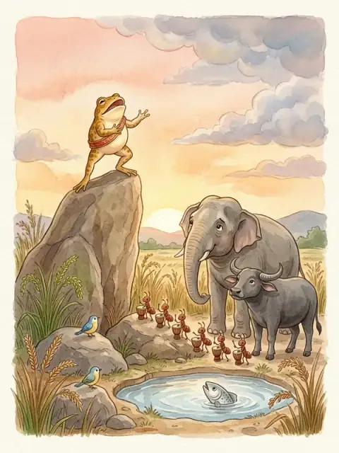Phaya Khan Khak, the Toad King Who Asked for Rain