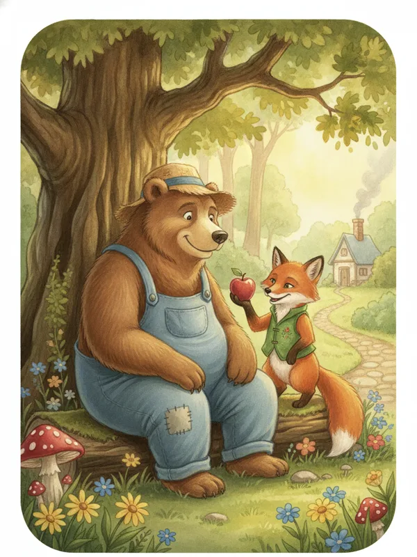 Uncle Bear and the Clever Fox