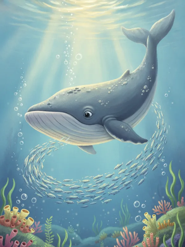 Why the Whale Only Eats Tiny Fish