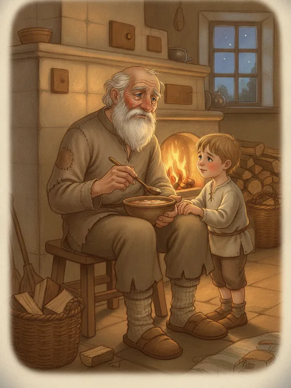 THE OLD MAN AND HIS GRANDSON