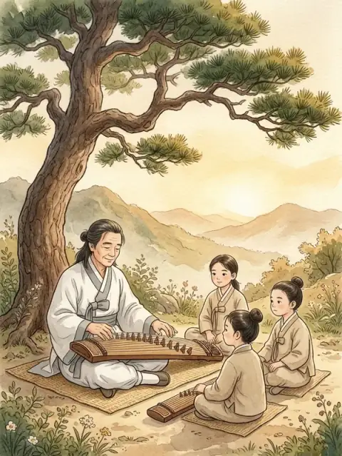 Ureuk and the Gayageum