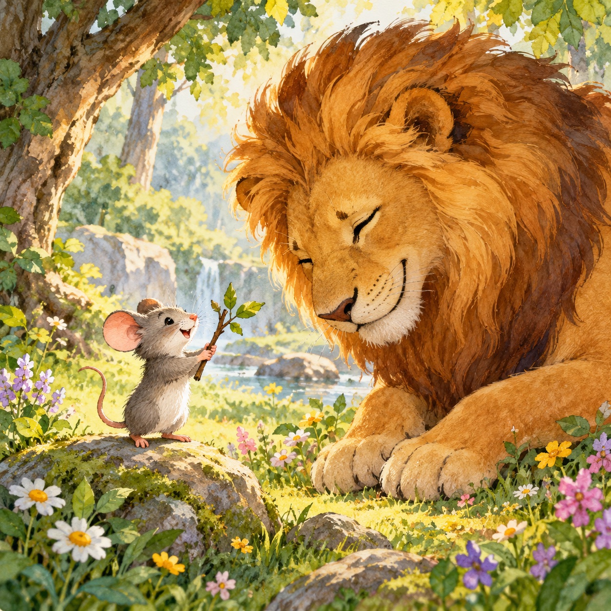 The Lion and the Mouse — The Power of a Small Favor