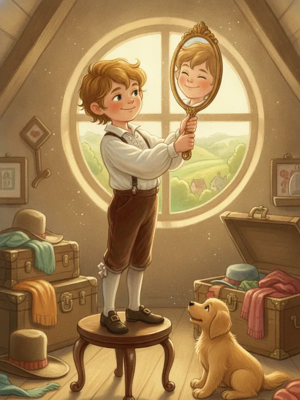 SHOWING OFF; OR, THE LOOKING-GLASS BOY