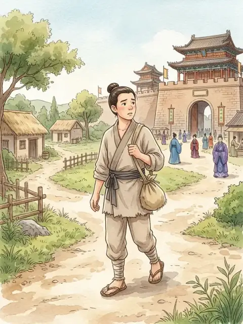 Learning to Walk in Handan
