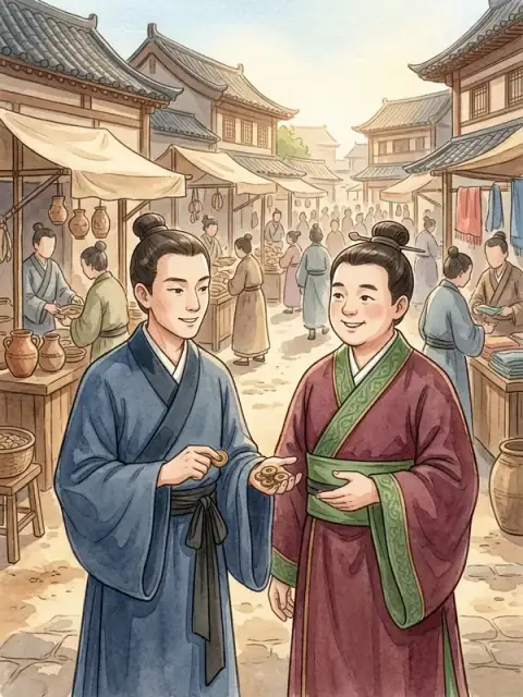 The Friendship of Guan Zhong and Bao Shuya