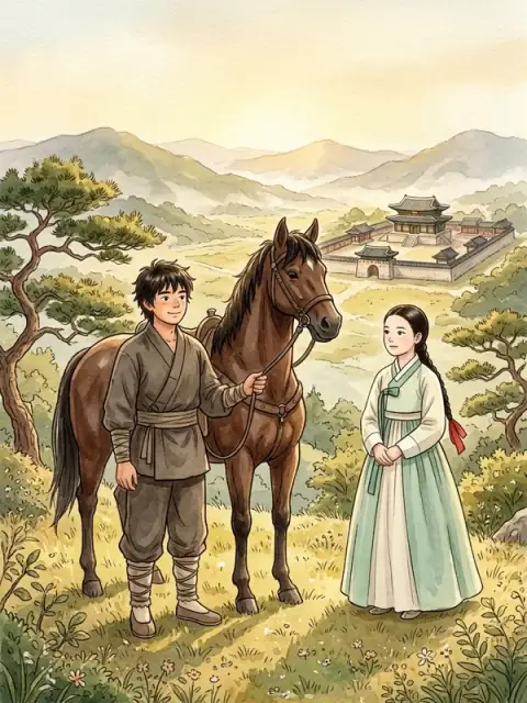 Ondal and Princess Pyeonggang