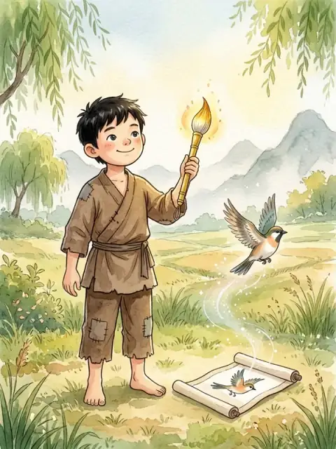 Ma Liang and the Magic Paintbrush