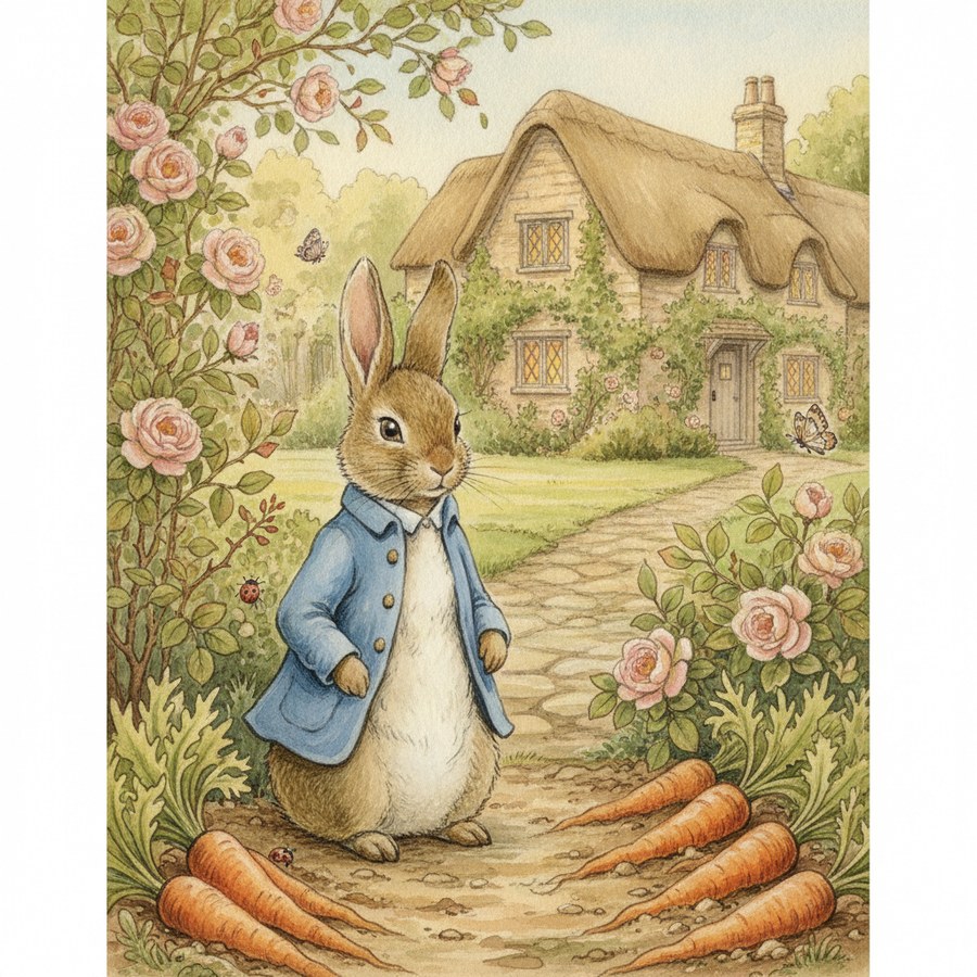 피터 래빗 이야기 (The Tale of Peter Rabbit) 표지
