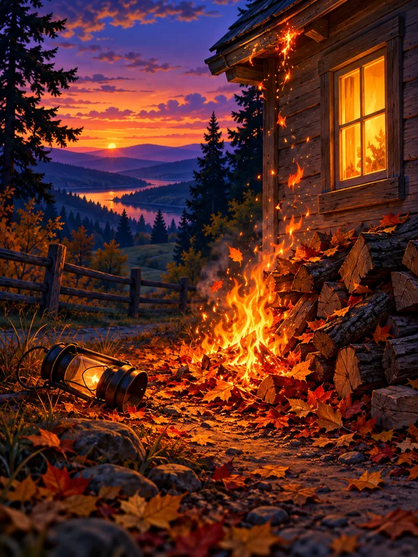 A Spark Neglected Burns the House