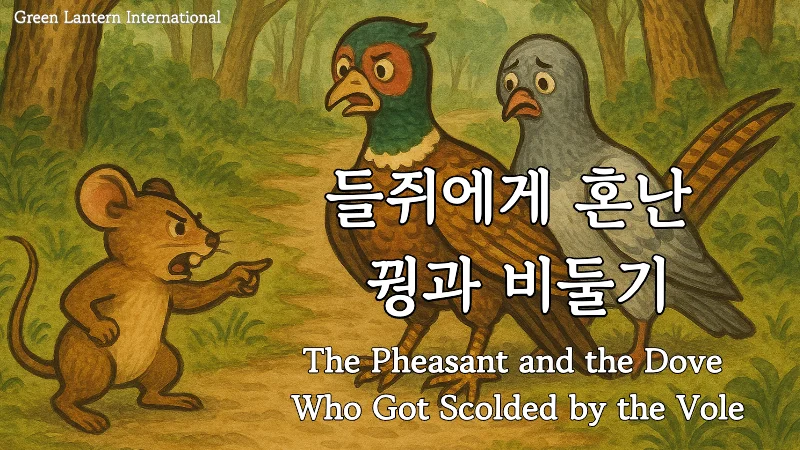 (최종) 들쥐에게 혼난 꿩과 비둘기 표지