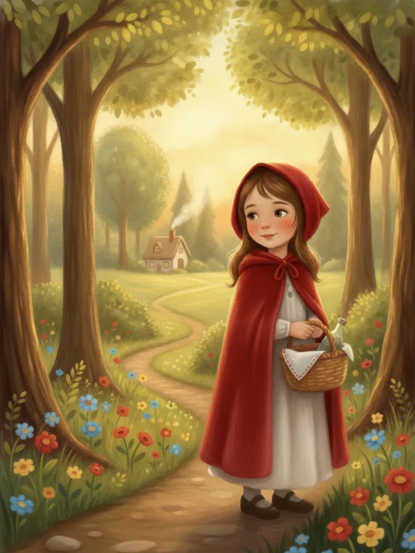 LITTLE RED-CAP [LITTLE RED RIDING HOOD]