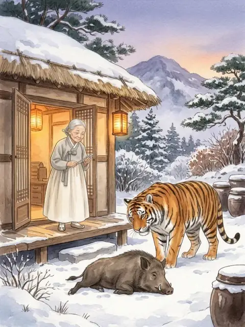 The Grateful Tiger