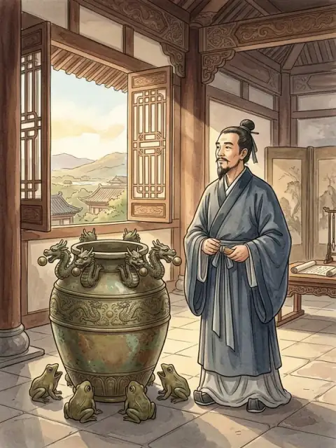 Zhang Heng and the Earthquake Vase