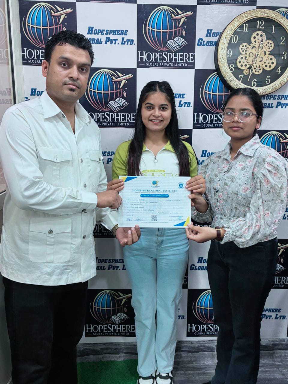 Certificate Distribution..