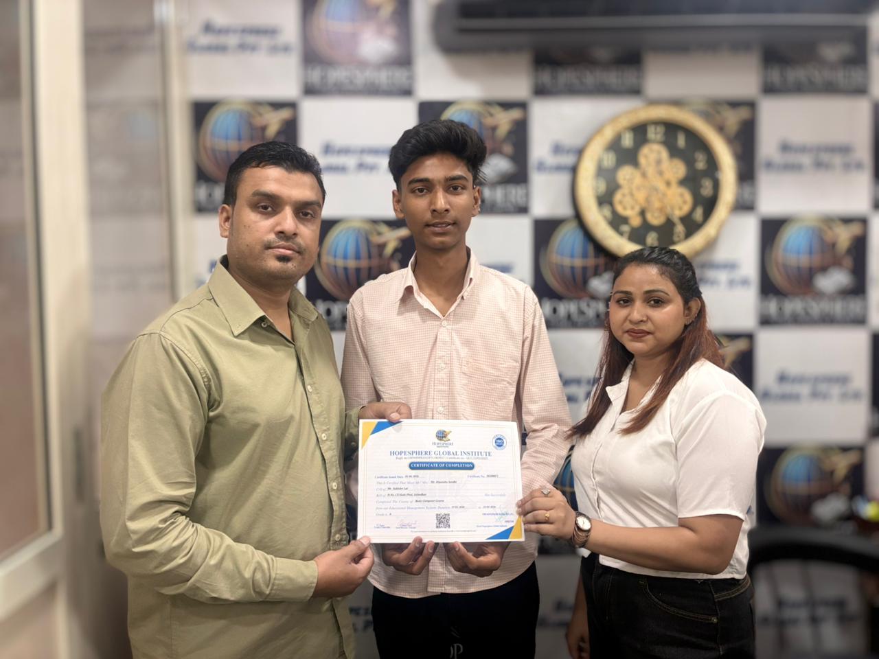 Certificate Distribution..