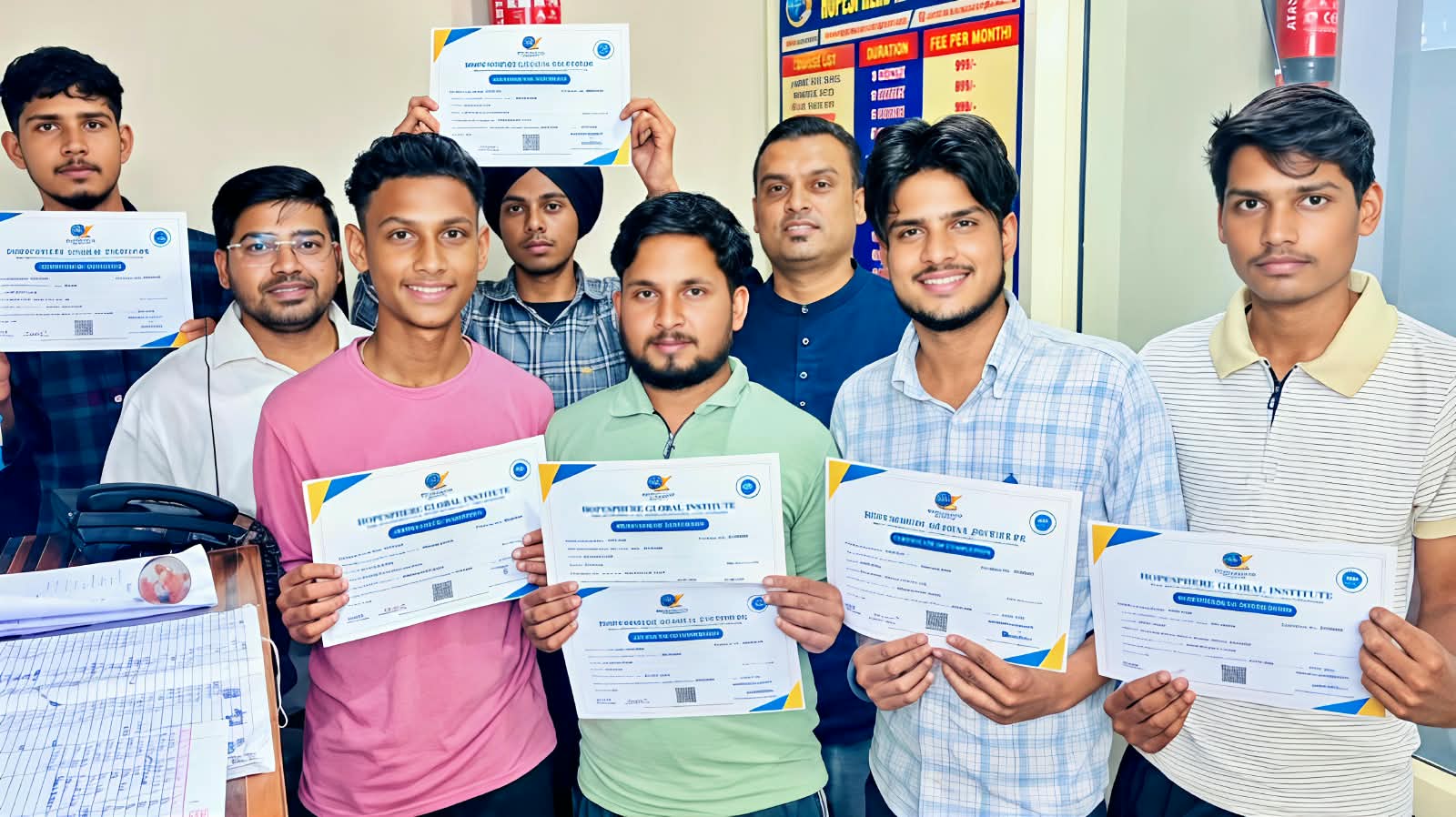 Certificate Distribution..
