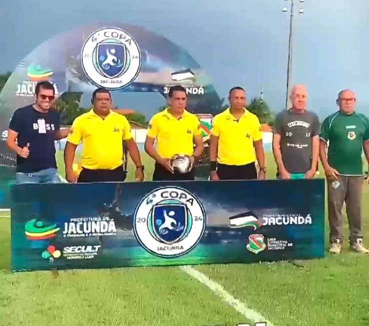 Prefeito Itonir Tavares realizou a abertura da 4ª Copa de Futebol Amador de Jacundá 