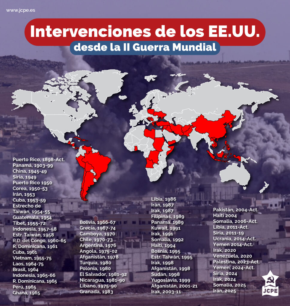 Estados Unidos ha librado 400 guerras desde su fundación en 1776, según estudio de televisión iraní