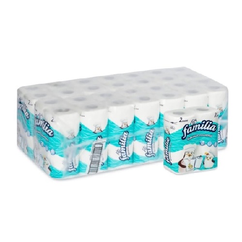 ПОЛОТЕНЦА БУМАЖНЫЕ FAMILIA 2СЛ. 2 РУЛ X 14 УПАК