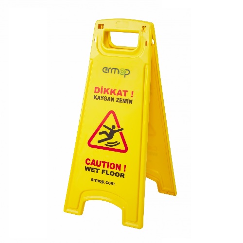 ПРЕДУПРЕЖДАЮЩИЙ ЗНАК "ОСТОРОЖНО СКОЛЬЗКО"