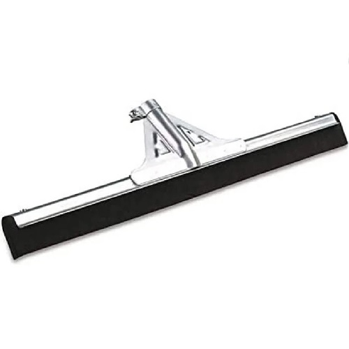 СКРЕБОК МЕТАЛЛ ДЛЯ ПОЛА С РЕЗИНОВОЙ НАСАДКОЙ 55 СМ