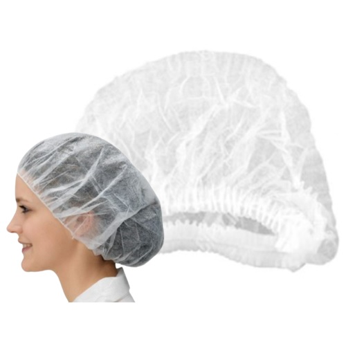 ОДНОРАЗОВАЯ ШАПОЧКА БЕЛАЯ (100 ШТ)