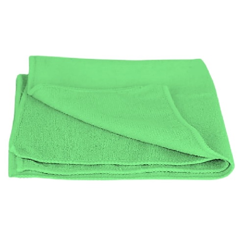 ТРЯПКА МИКРОФИБРА TERRY ЗЕЛЕНАЯ 40X40 (10ШТ)