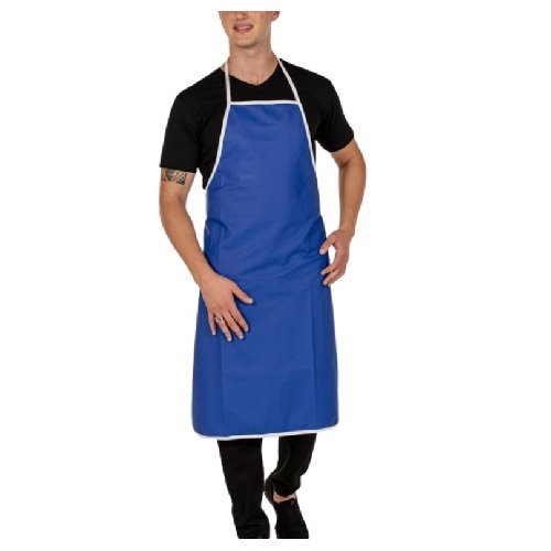 ФАРТУК ПЛАСТИКОВЫЙ ДЛЯ МЫТЬЯ ПОСУДЫ СИНИЙ