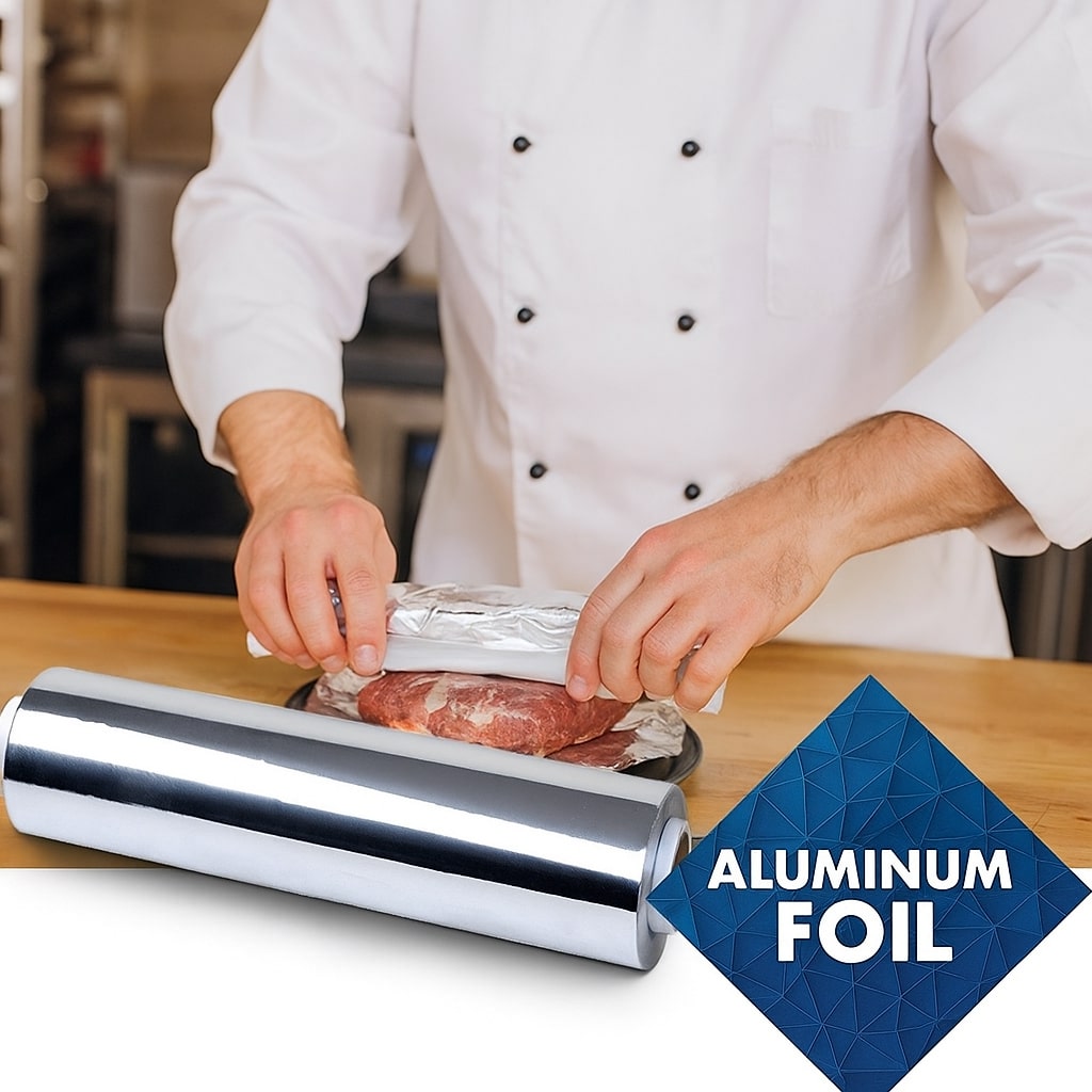 АЛЮМИНИЕВАЯ ФОЛЬГА 45СМ 13МК 1250ГР SELIN